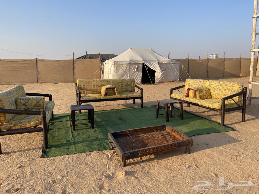 مخيم للبيع كامل ومجهز يتكون المخيم من قسمين رجال - نساء64610728986371111