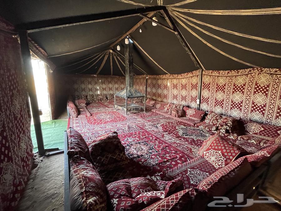مخيم للبيع كامل ومجهز يتكون المخيم من قسمين رجال - نساء64610728986371112