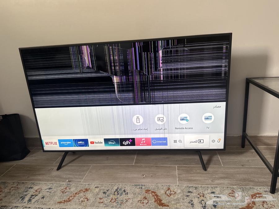 شاشة سامسونق 50 بوصة مكسورة للبيع64611092032514111