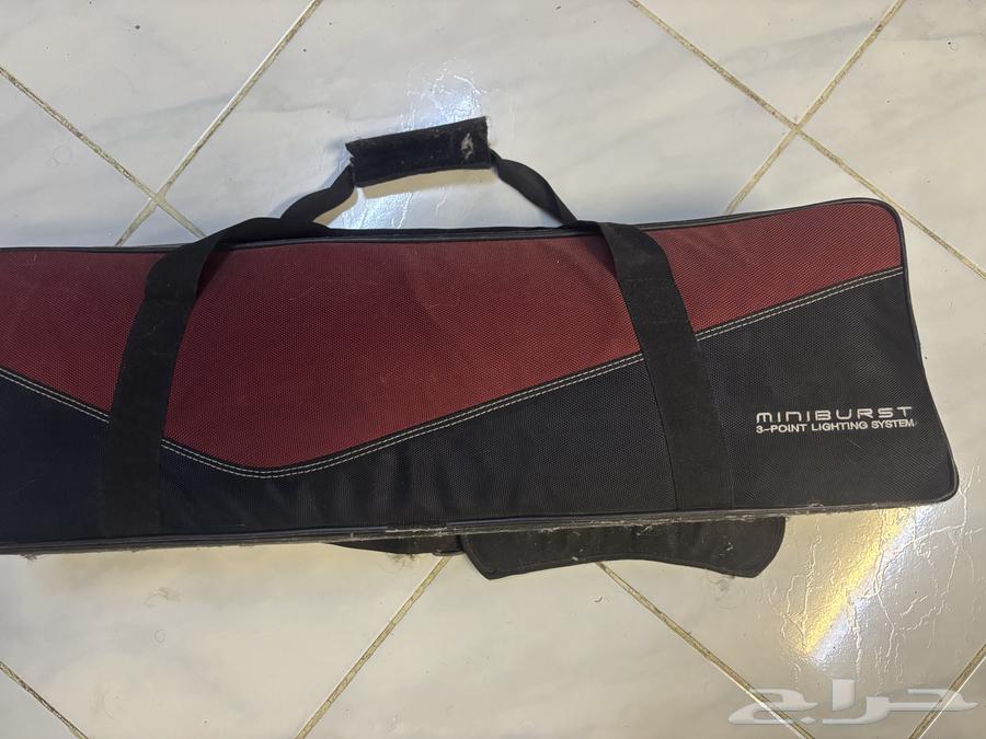 حقيبة اضاءة متكاملة للتصوير مع الاكسسوارات64611592883713110