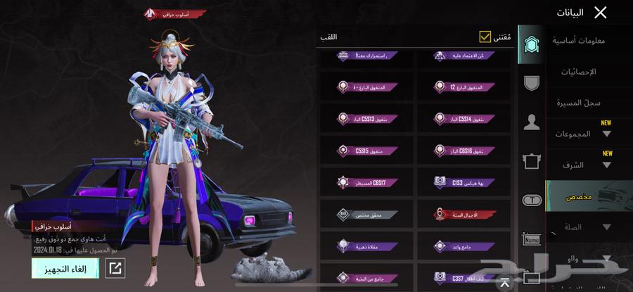 حساب ببجي للبيع64609648423170111