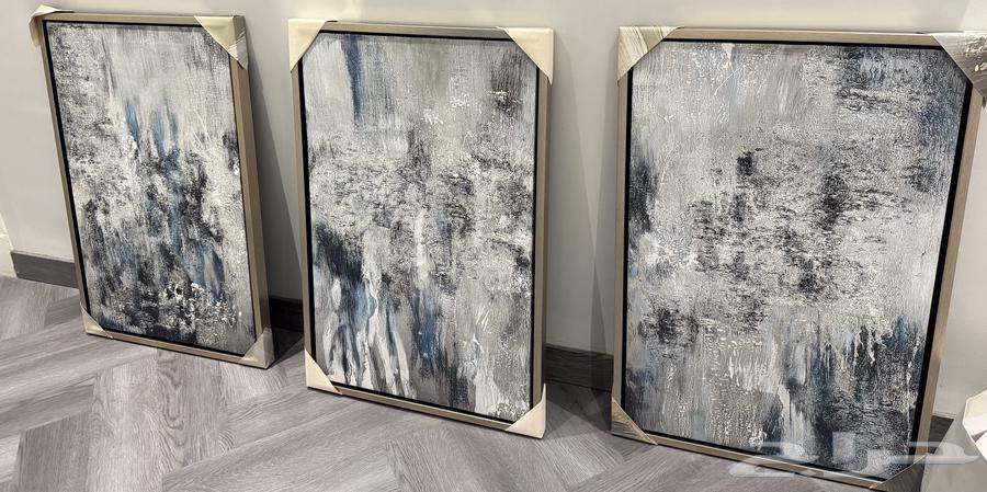 3 Coordinated Wall Art Pieces with Frames64614322672258110