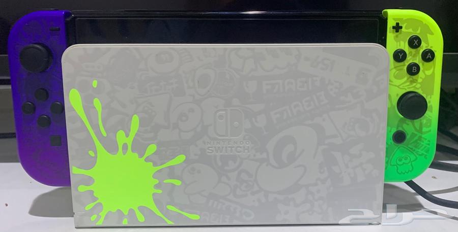 ننتندو سويتش شبه جديد مع ألعاب ماريو64606204424835112