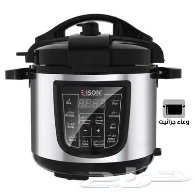 قدر ضغط كهربائي استيل اديسون 10 لتر جديد لم يستخدم من السيف64611605374210110