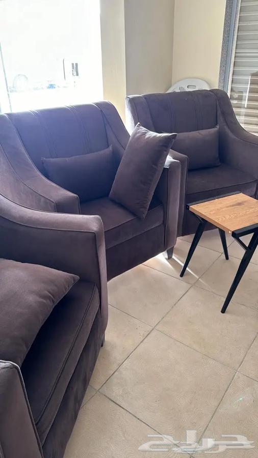 كراسي كنب لون بني64611505300482111