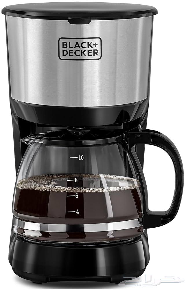 مكينة قهوه BLACK DECKER تحضير القهوه المقطره السريعه64607459112321110