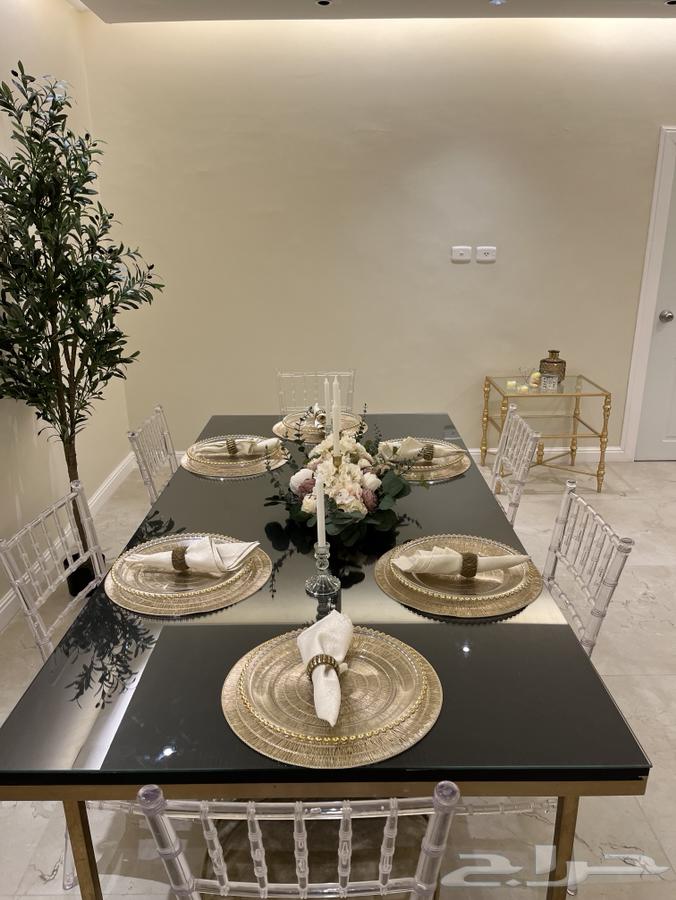 طاولة طعام فخمه 6 كراسي64608203095425114