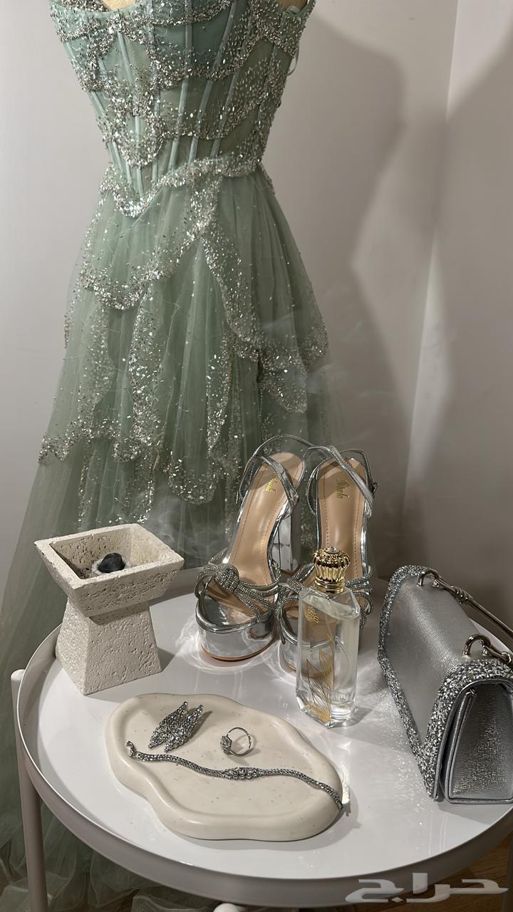 فستان شبه جديد -استعمال ساعات فقط -سعره600 (برخص لك سعر)64614110902273110