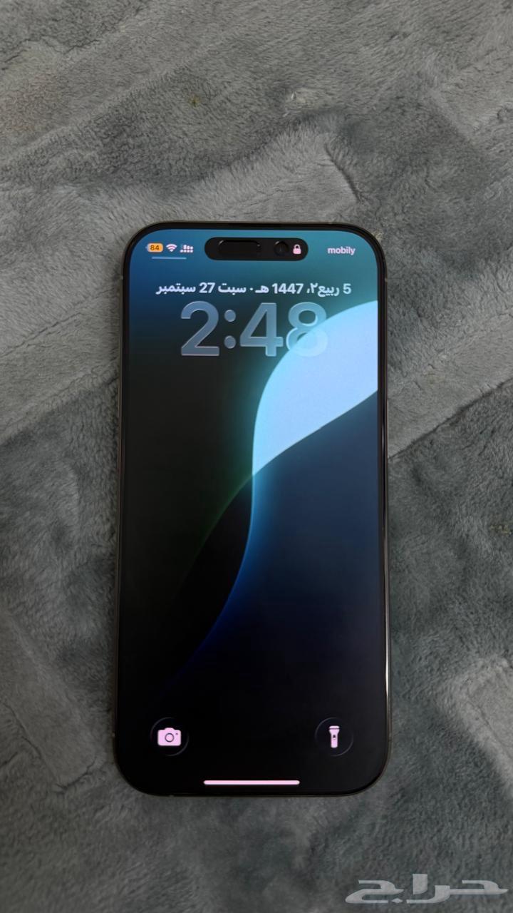 ايفون 16 برو تايتانيوم طبيعي استخدام 5 شهور فقط64606673487619110