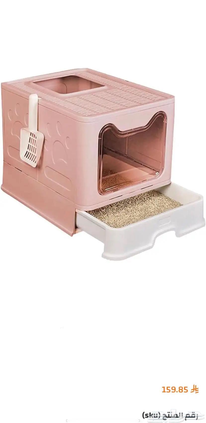 ليتر بوكس قطط جديد كبير64481764356610111