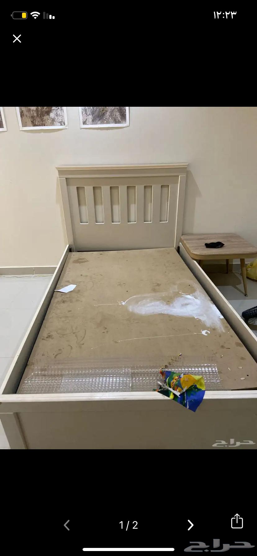 سرير نفر ونص للبيع64607459057667110