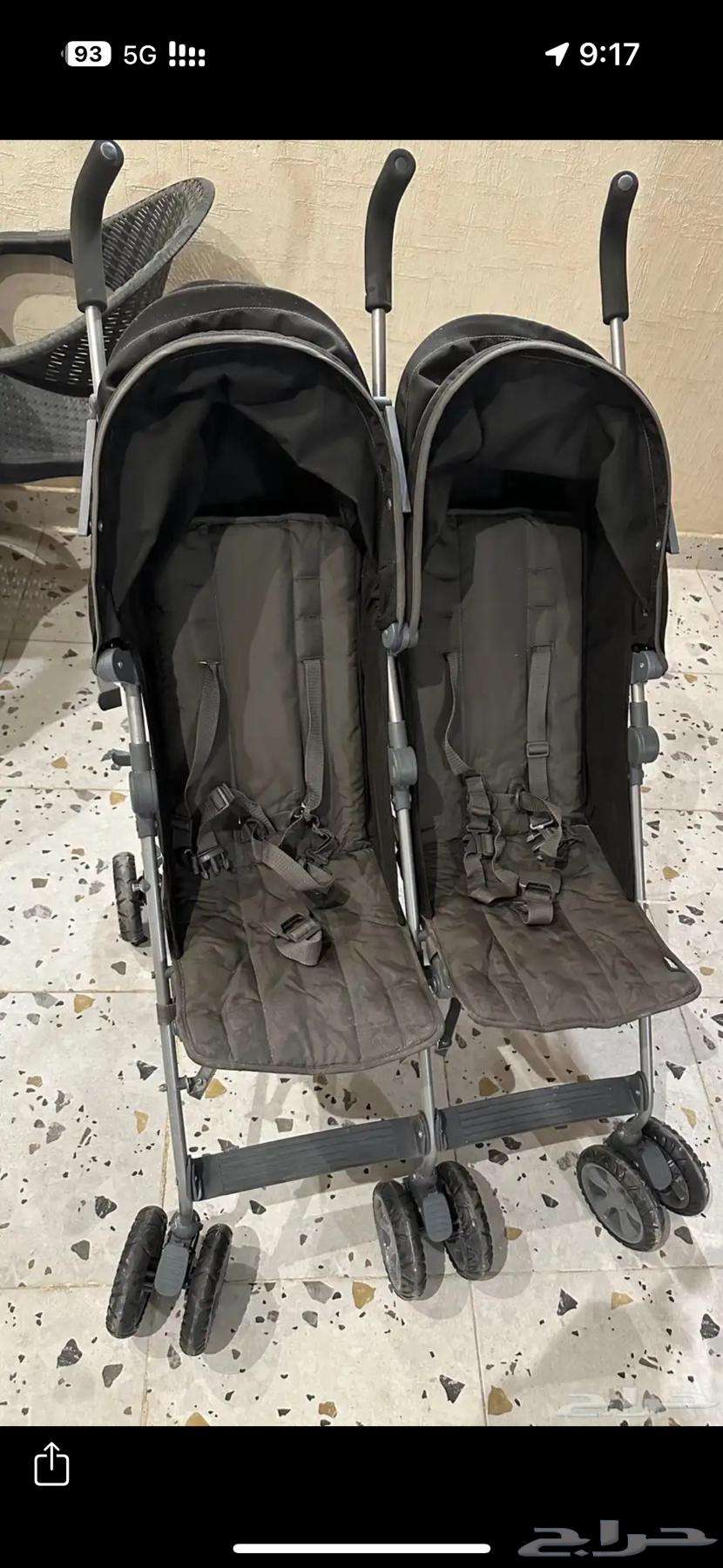 Maze and Pabaz Twin Stroller, Very Clean64614794670465111