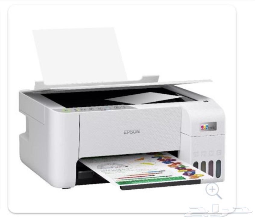 طابعة ايبسون شبه جديدة64615473051651110