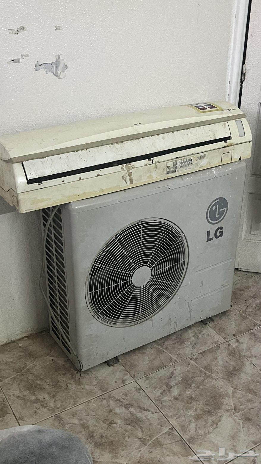 LG 2014 مقاس 18 المكيف في حالة جيدة بس ناقصه مواسير وبس شغا64613483018753110
