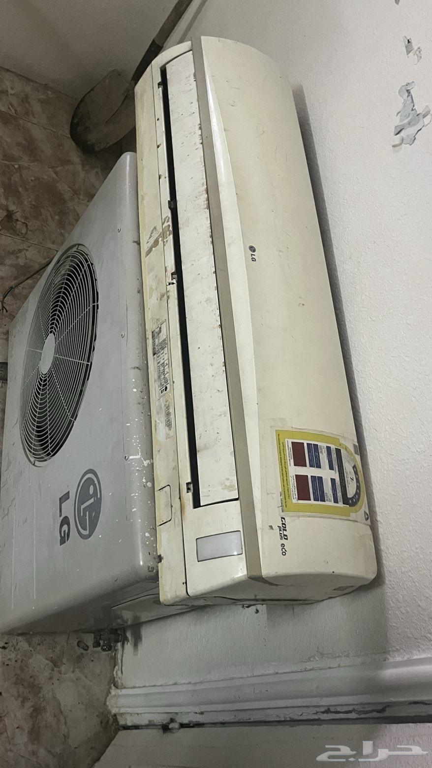 LG 2014 مقاس 18 المكيف في حالة جيدة بس ناقصه مواسير وبس شغا64613483018753112