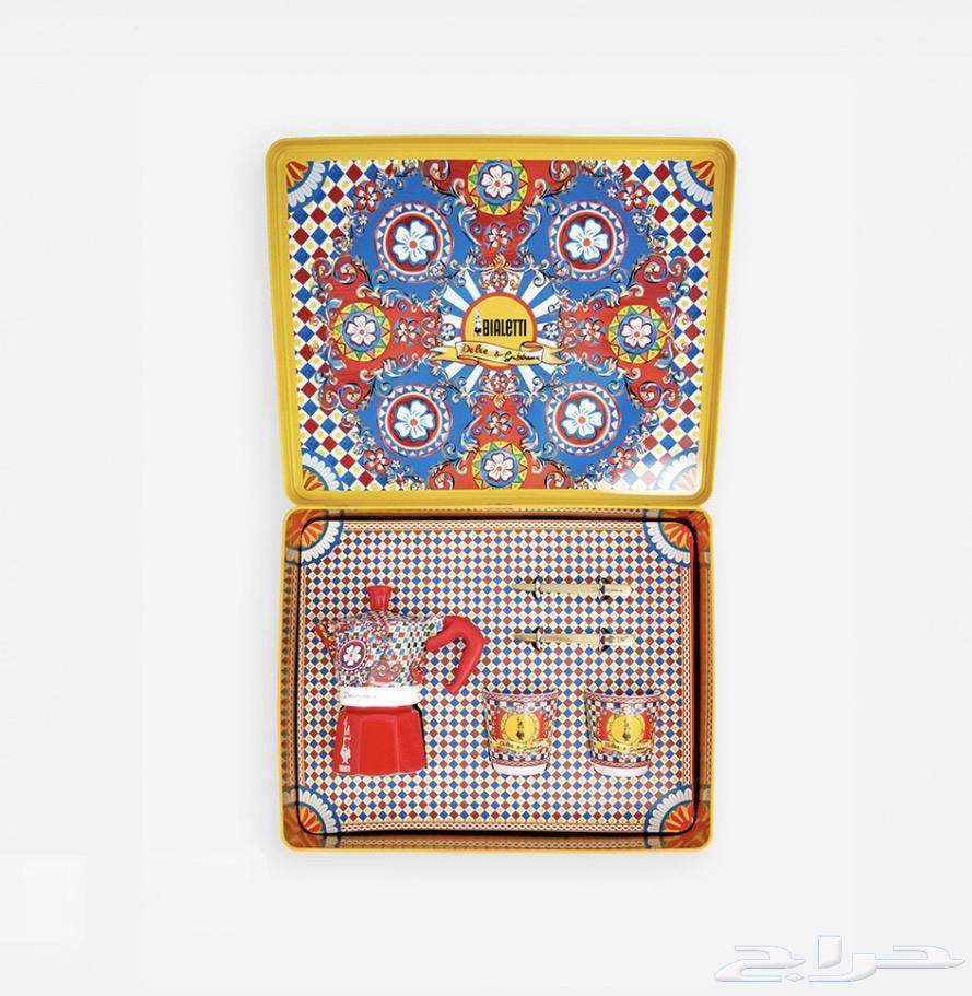 طقم هدية صانعة اسبريسو موكا دولتشي أند غابانا64616054221826112