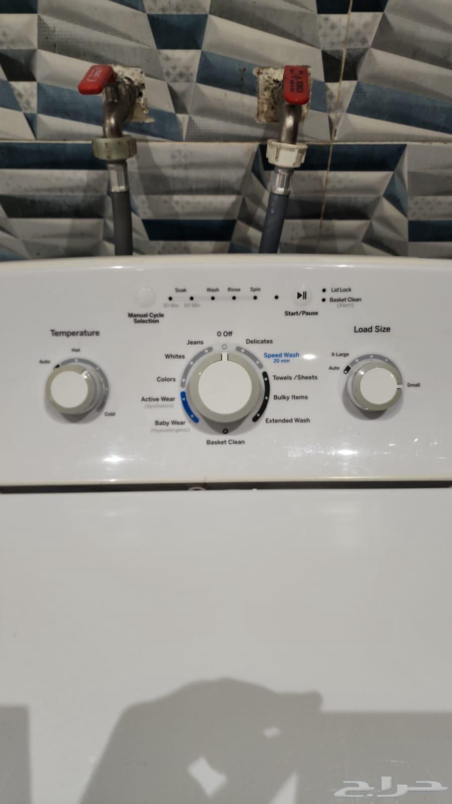 غسالة اوتوماتيك فتحة علوية جنرال اليكتريك 9ك64610929856385111