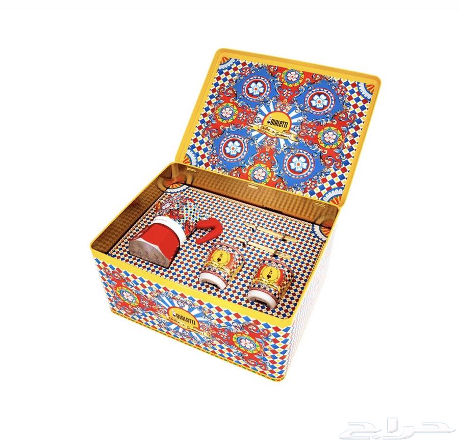 طقم هدية صانعة اسبريسو موكا دولتشي أند غابانا64616054221826111