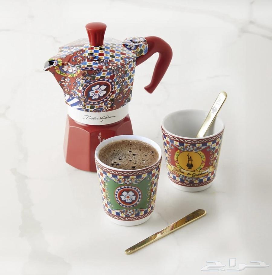 طقم هدية صانعة اسبريسو موكا دولتشي أند غابانا64616054221826113