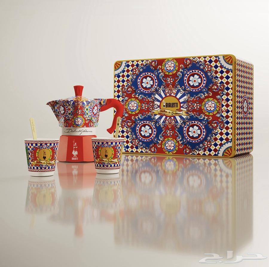طقم هدية صانعة اسبريسو موكا دولتشي أند غابانا64616054221826110