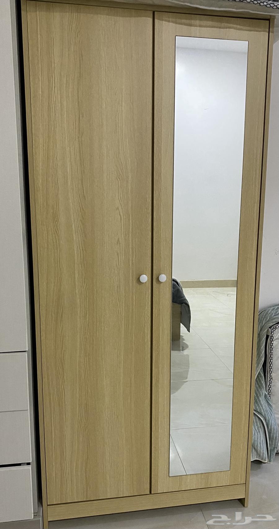 سرير نفر بدون مرتبه مع كوميدا و دولاب64615127993474111