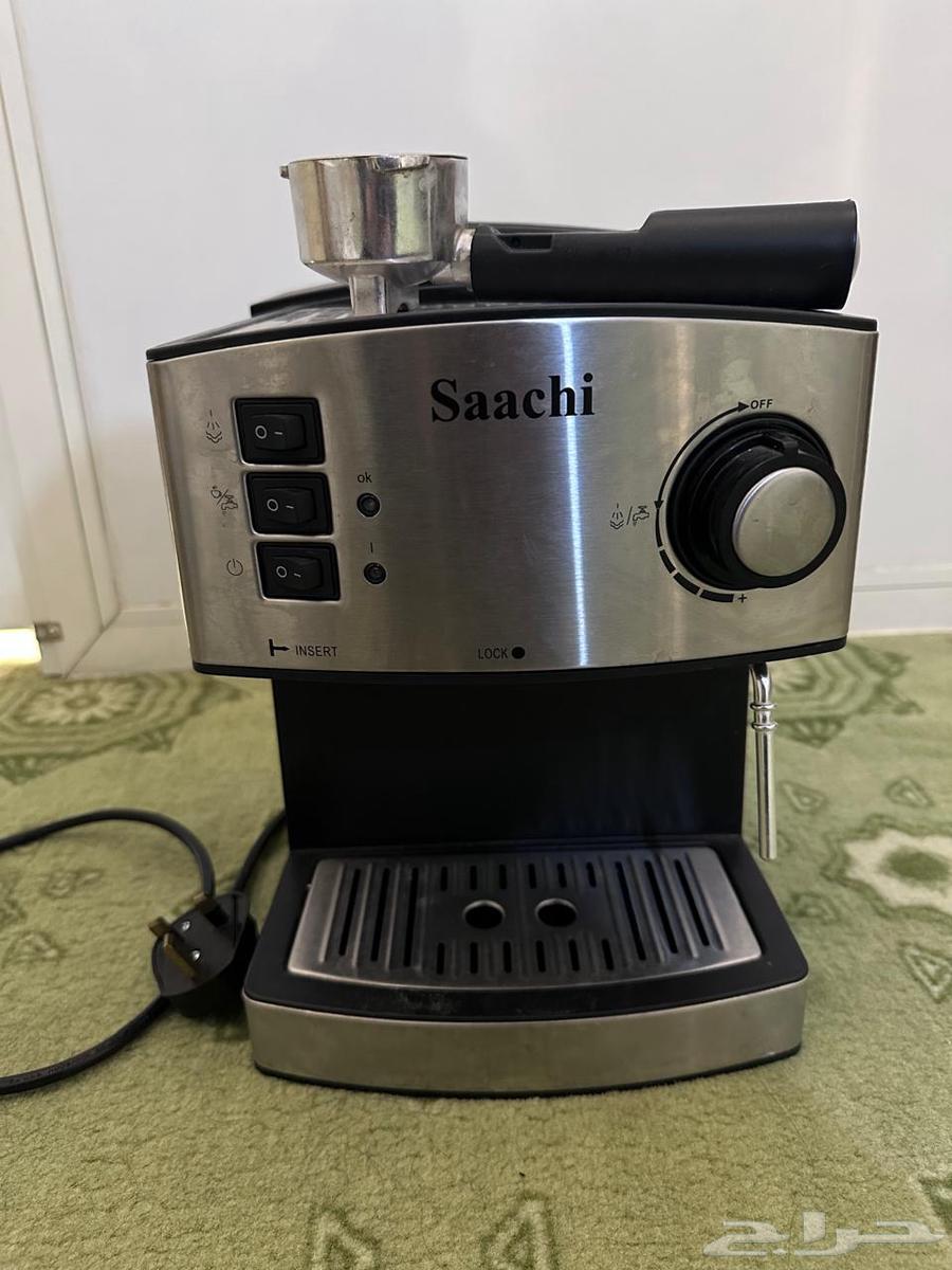 مكينه قهوه كامله مافيه أي خراب أو كسر64614459616898110