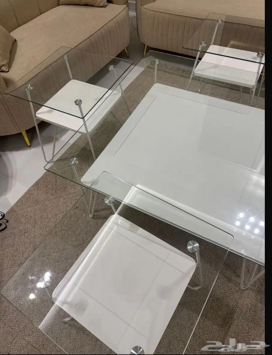 طقم طاوله زجاج 5 قطع64606319783042110