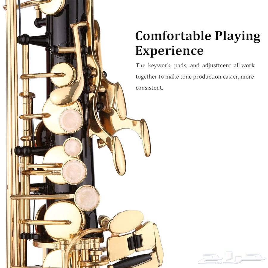 ساكسفون اسود من نوع Alto مع كامل أغراضه64625319509761112