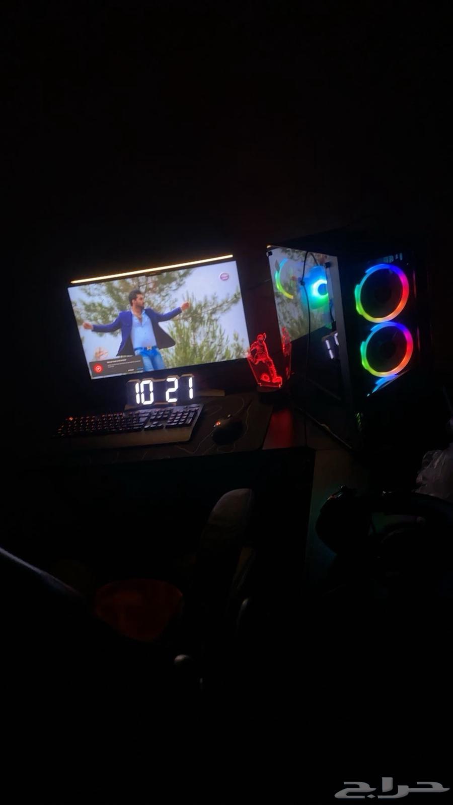 pc للبيع شبه جديد64617025955842110