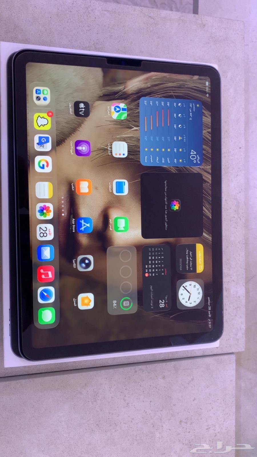 ايباد اير الجيل الخامس واي فاي 64gb64621691987201114