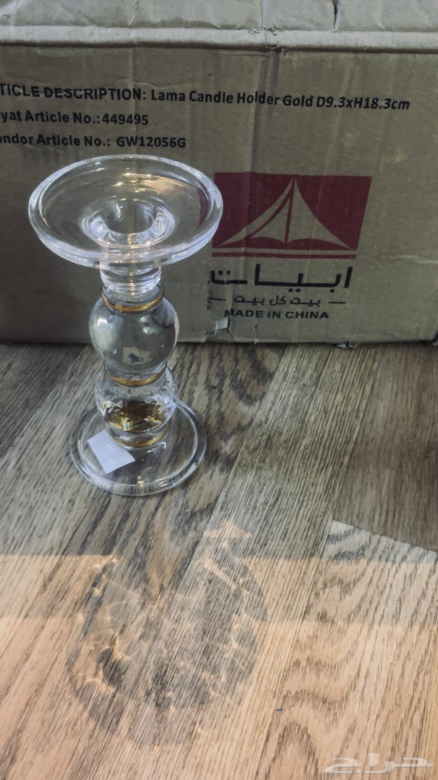 للبيع مجموعه شمعدانات من أبيات داخل الكرتون12حبه64623097586305110