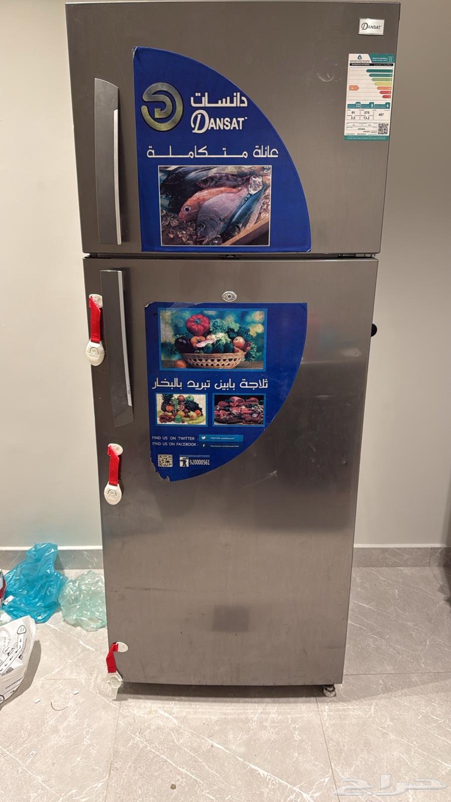 ثلاجه دانسان 18 قدم - حالتها جيد جدا64616815315843111