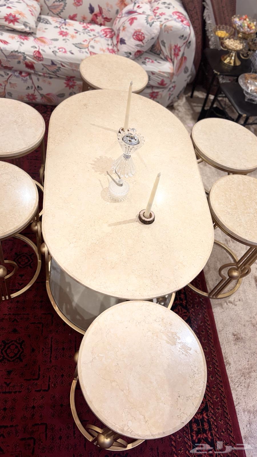 طاولات رخام (حجر) وليس خشب64620605794691110