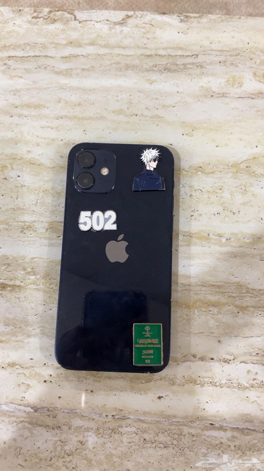 آيفون 12 نظيف ما في أي شيء شغل مع أغراضه كرتون شاحن ما فك64620480012034112