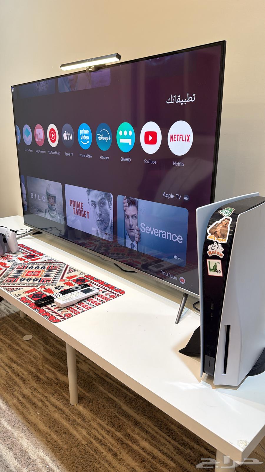 شاشه TcL 55 بوصة او 60 ماني متاكد والله64625087531009113