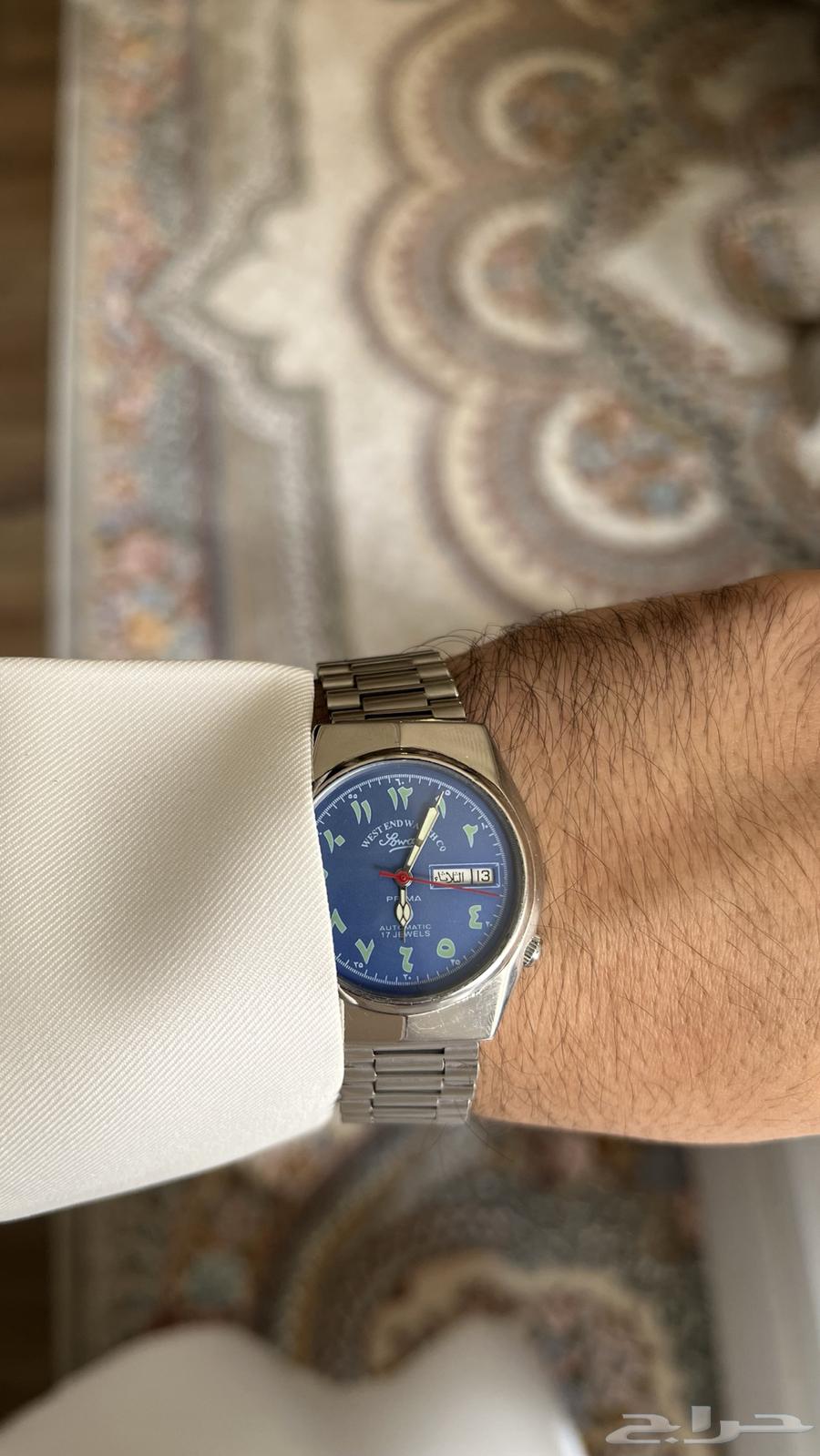 ساعة ويست اند لون ازرق ( تم البيع )64623850947329110
