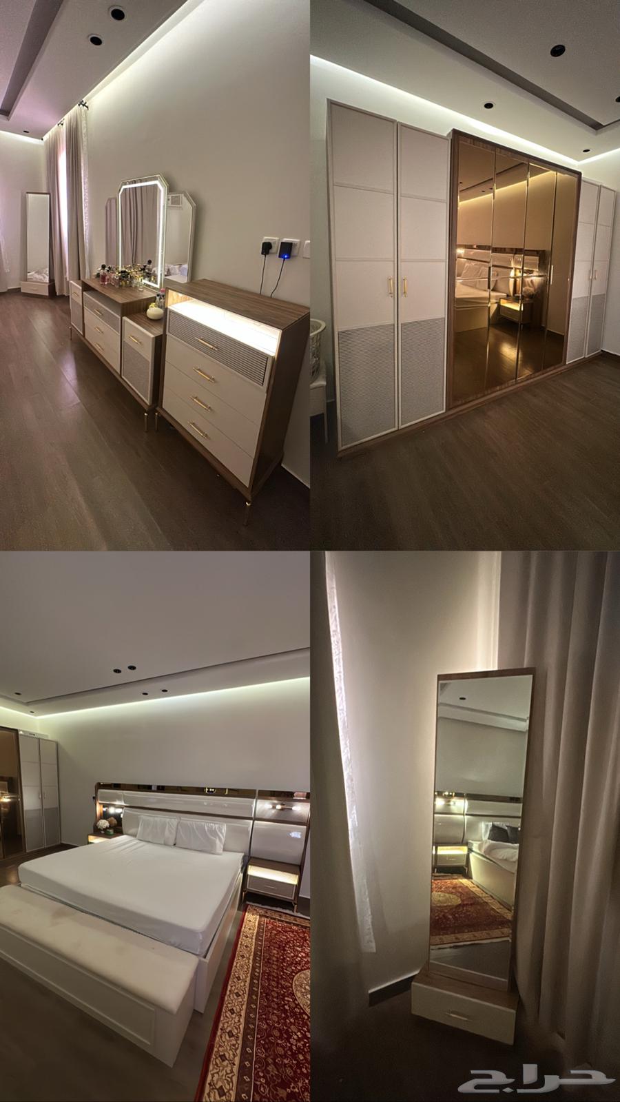 غرفه عرسان قليل استعمال جديده مافيها ولا عيب64619605263874110