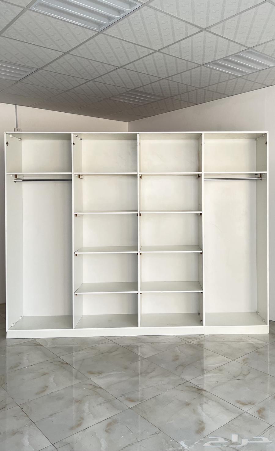 خزانة ملابس دولاب ثمانيه درفه (جديد جاهز)توصيل فوري64621604860675112