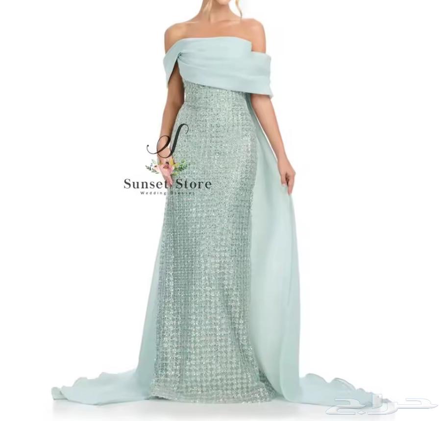 فستان سهرة جديد للبيع مقاس سمول64616927249795110