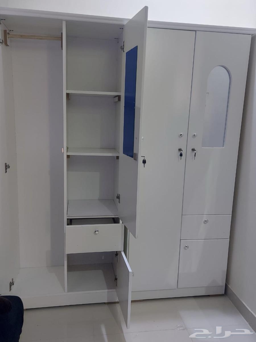 دولاب ملابس خشب بابين و ثلاثه باب64616480220417112