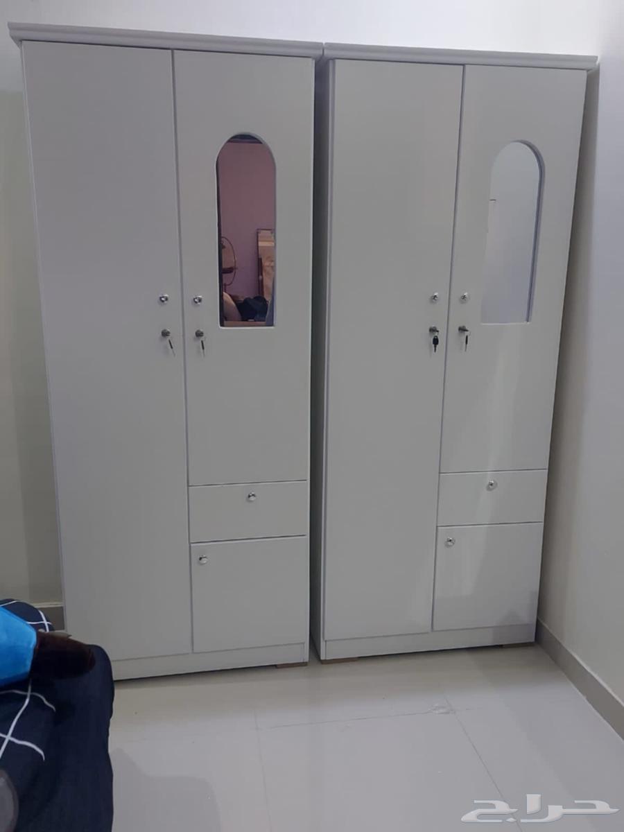 دولاب ملابس خشب بابين و ثلاثه باب64616480220417111