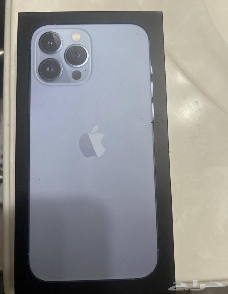 ايفون 13 برو ماكس 256 قيقا مع كرتونه64617725284355110