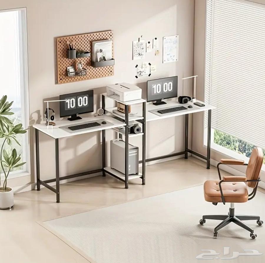طاولة مكتبيه وقيمينق قابلة للتعديل حسب احتياجك64617913242754112
