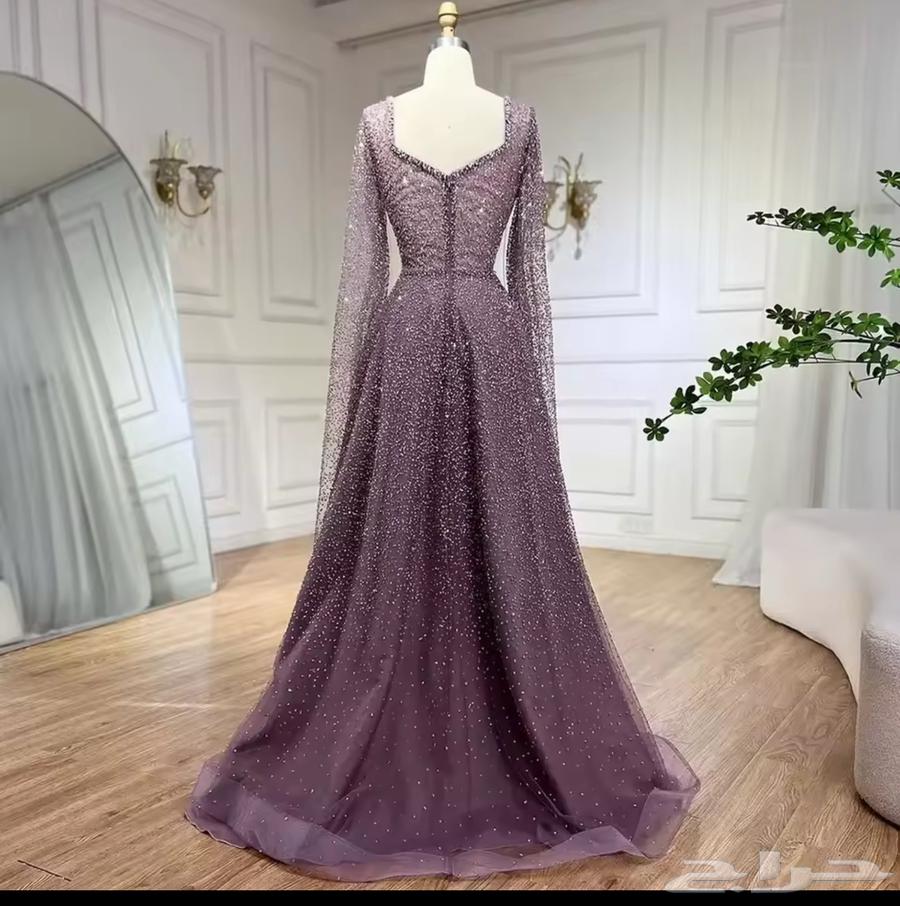 فستان تفصيل فاخر من كل النواحي لبس 4 ساعات فقط64616641017603112