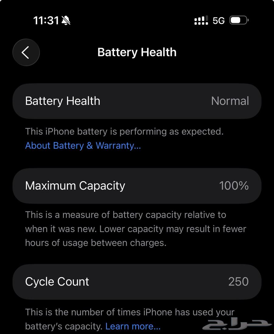 ايفون 16 برو ماكس شبه جديد باقي على الضمان 256 بطاريه 10064619480194307112