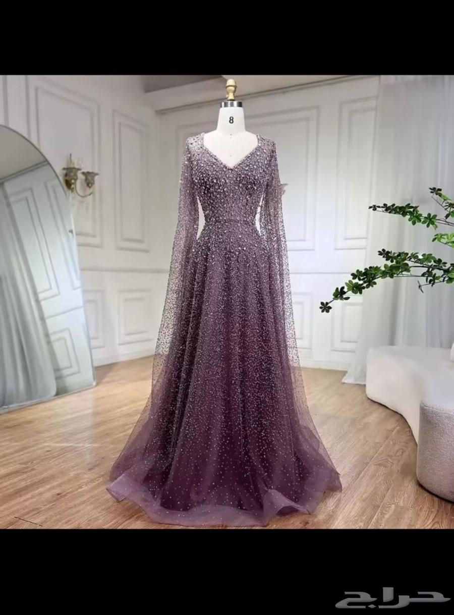 فستان تفصيل فاخر من كل النواحي لبس 4 ساعات فقط64616641017603110