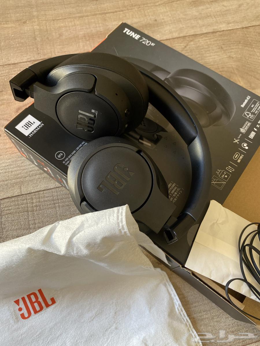jbl جي بي ال - تيون 720 BT سماعه رأس بلوتوث لاسلكية أسود64620467445249111