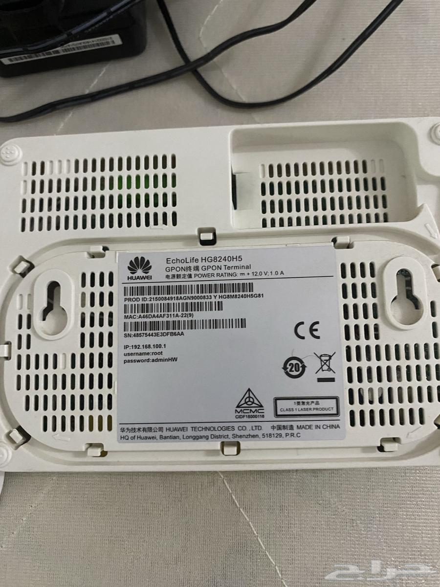 للبيع راوتر هواوي ألياف64618789640577111