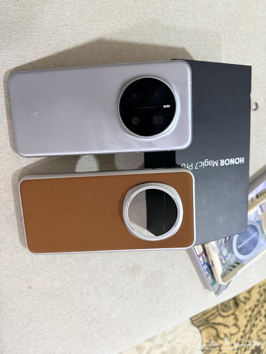 هونر ماجيك 7 برو مساحة 512 اللون الفضي مع ساعة وايربودز هونر64616566709378114