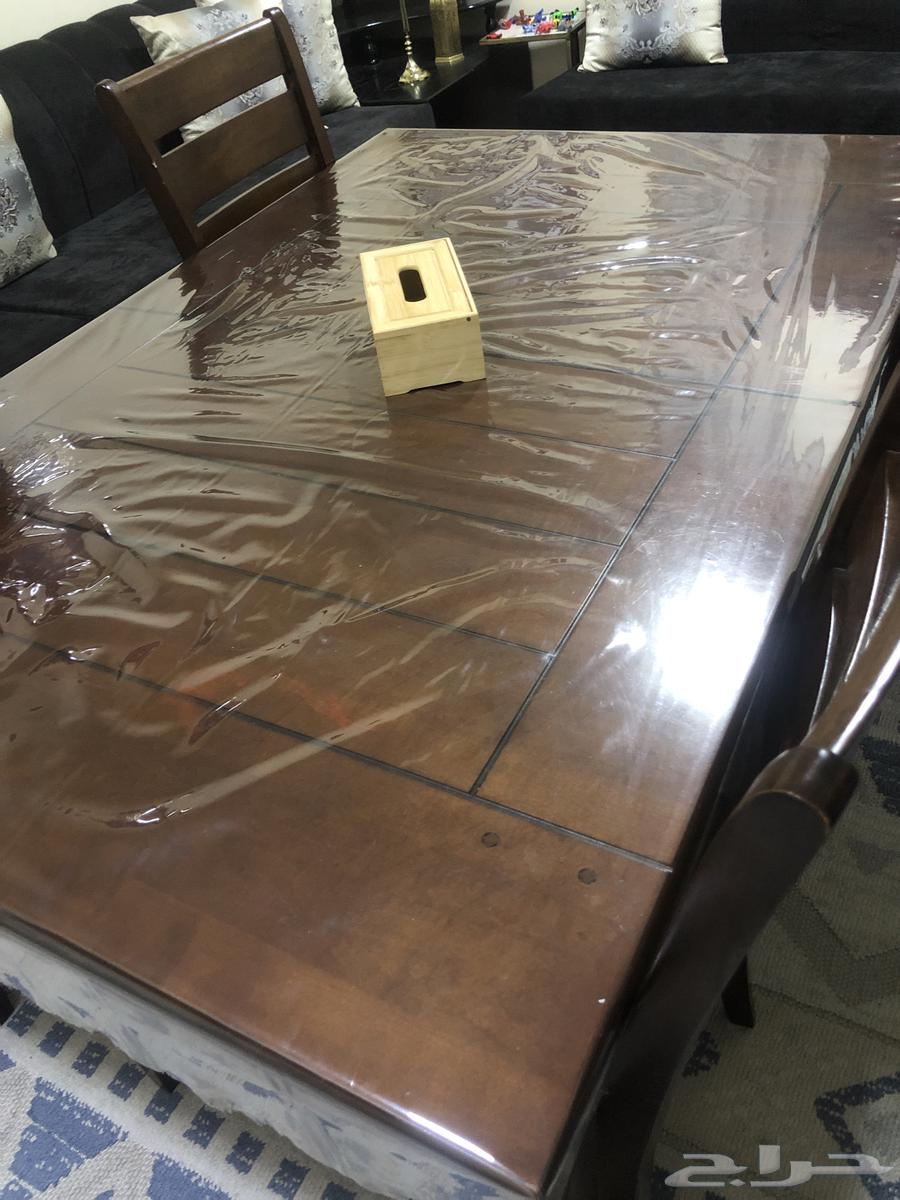طاولة من هوم سنتر خشب ماليزي ممتاز ما فيها ولا عيب جيد جدا64616504939266114